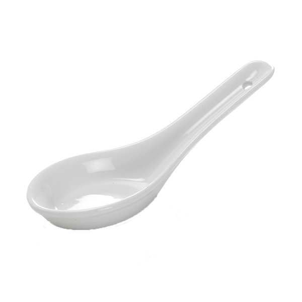 White Won Ton Spoon - Element Event Solutions