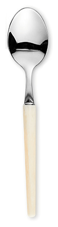 Stiletto Blonde Dessert and Soup Spoon - Element Event Solutions