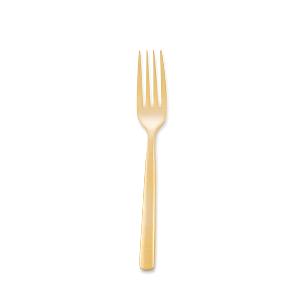 Savoy Brushed Gold Dinner Fork - Element Event Solutions