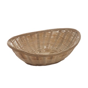 Wicker Roll Basket Small - Element Event Solutions