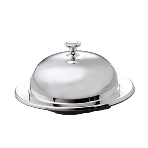 Silver Butter Round Dish - Element Event Solutions