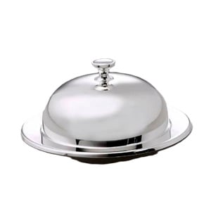 Silver Butter Round Dish - Element Event Solutions
