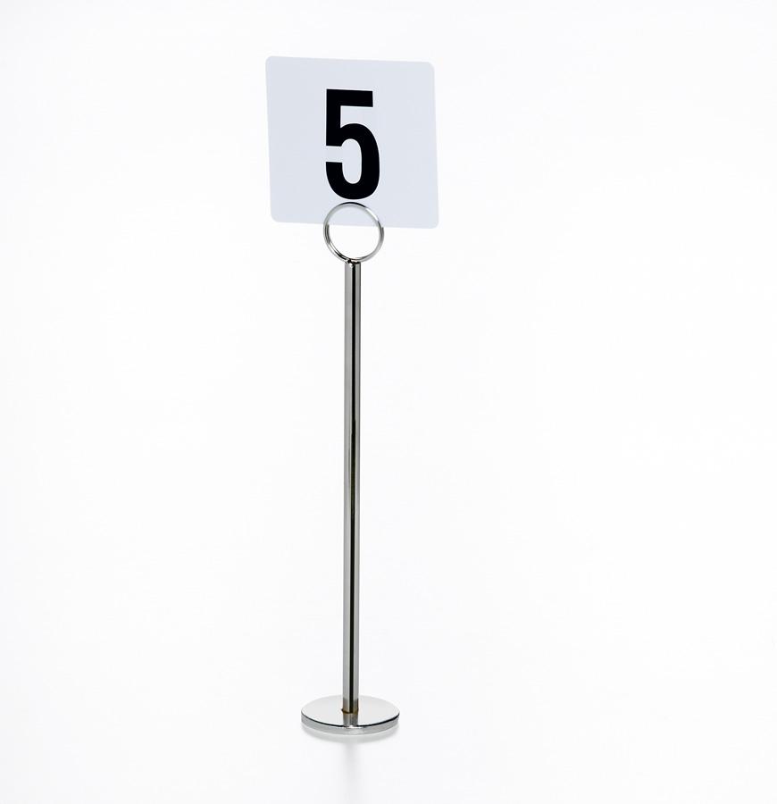 Stainless Steel Deluxe Number Stand 12