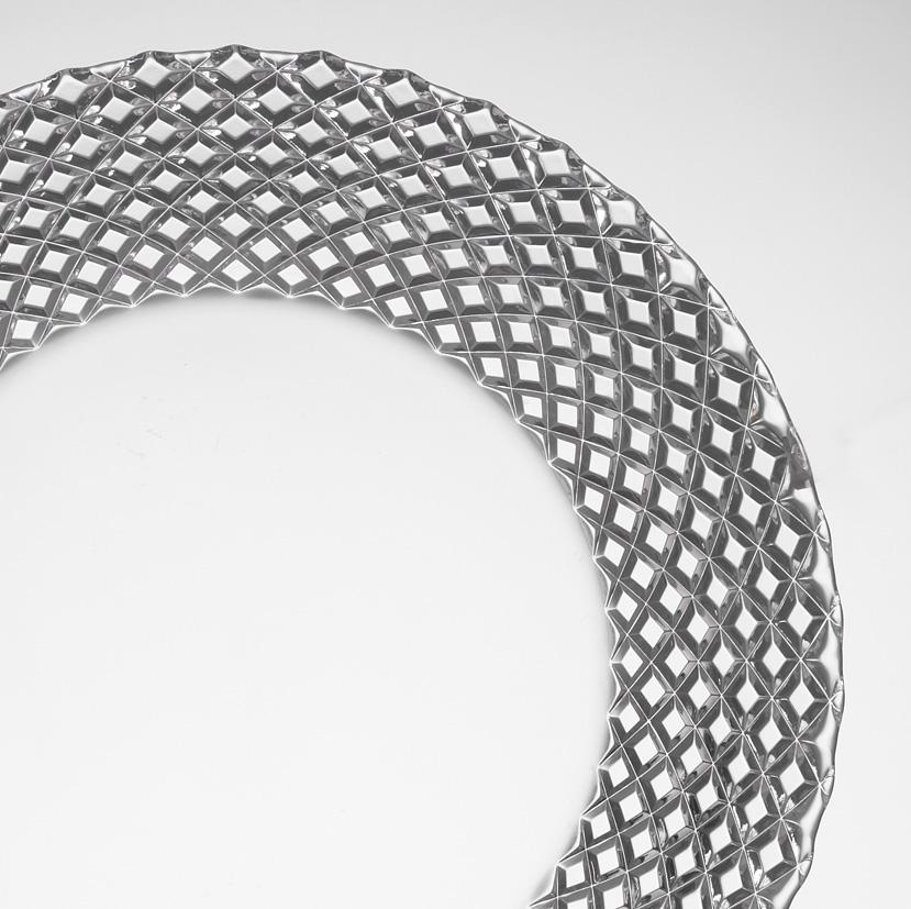 Cut Crystal Charger 12.5
