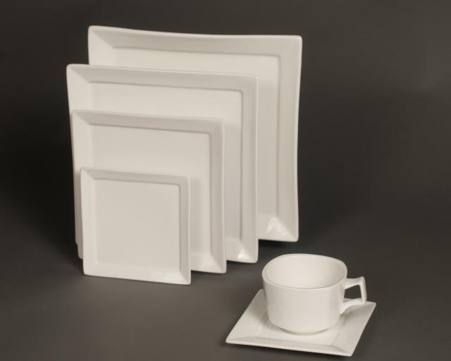 Square White Mini Plate 3