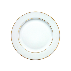 Gold Band Dinner Plate 10.5