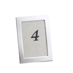 Silver Number Frame 4