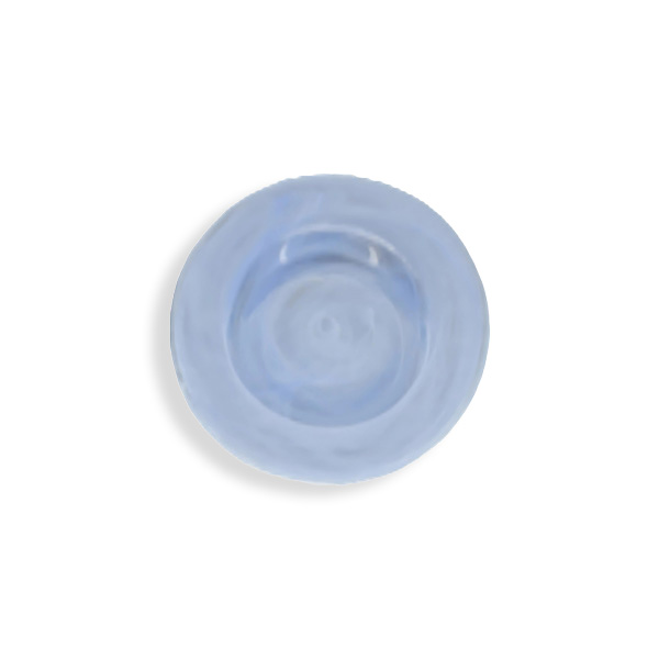 Blue Alabaster Plate 13