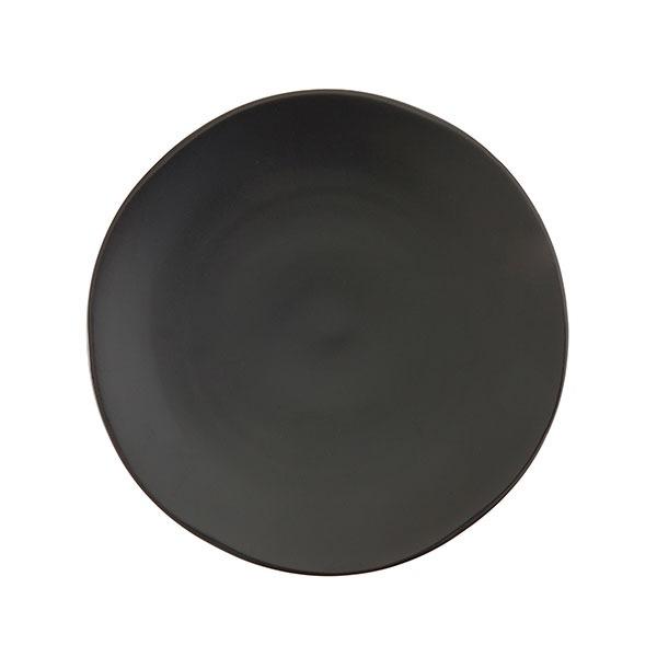 Onyx Black Dinner Plate 12