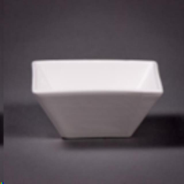 Kosher Square White Oversized Dinner Plate - Element Event Solutions