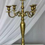 Gold 5 Bar Candelabra 16