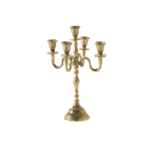 Gold 5 Bar Candelabra 16