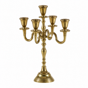 Gold 5 Bar Candelabra 16