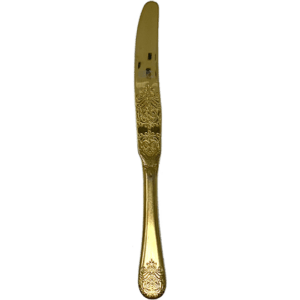Gold Dinner Knife - Element Event Solutions