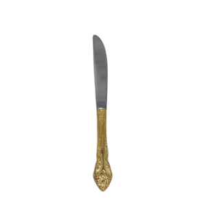 Gold 24-Karat Plated Butter Knife - Element Event Solutions