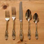 Gold 24-Karat Plated Soup Spoon - Element Event Solutions