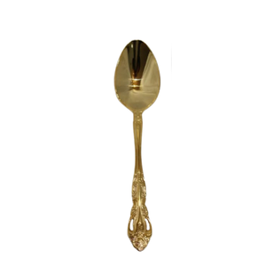 Gold 24-Karat Plated Soup Spoon - Element Event Solutions