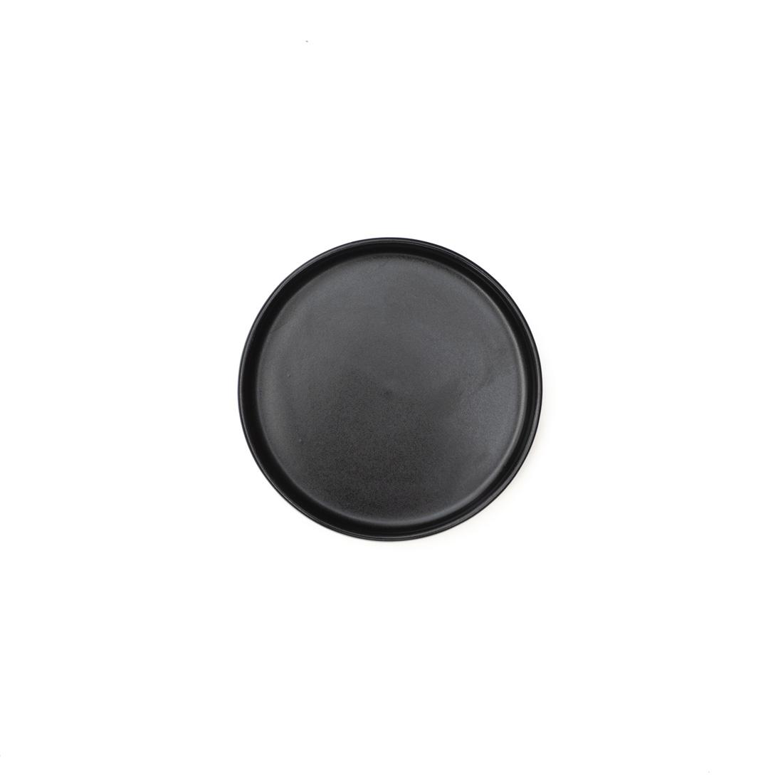 Black Stoneware Side Plate 5.25