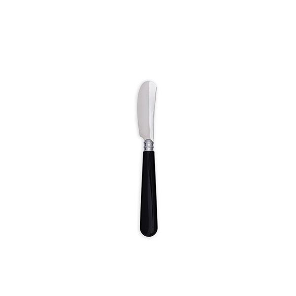 Noto Black Resin Handle Butter Spreader - Element Event Solutions