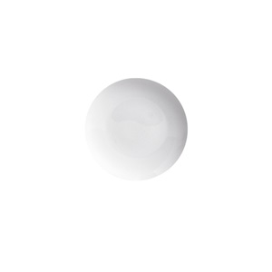 Kosher White Coupe Side Plate 6.25