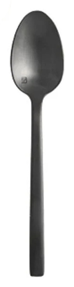 Onyx Black Demi Spoon - Element Event Solutions