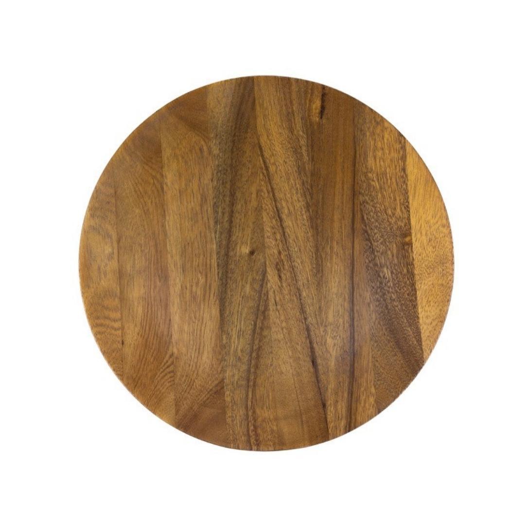 Acacia Wood Charger 13