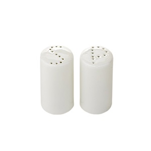 Kosher White Salt and Pepper Cylinder - Element Event Solutions