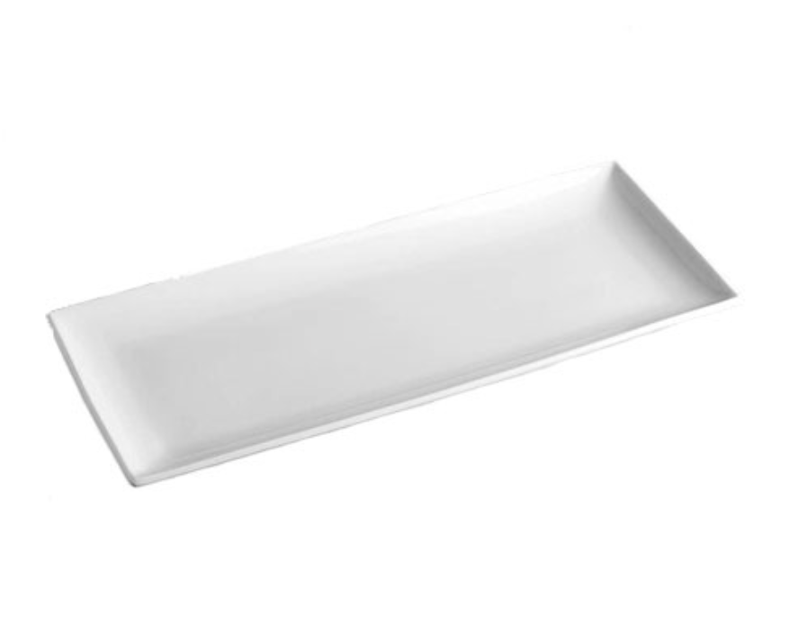 Kosher Coupe Rectangular Platter 5.5