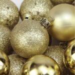 Champagne Christmas Bulb - Element Event Solutions
