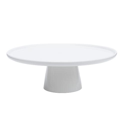 White Cake Stand Round 10.5