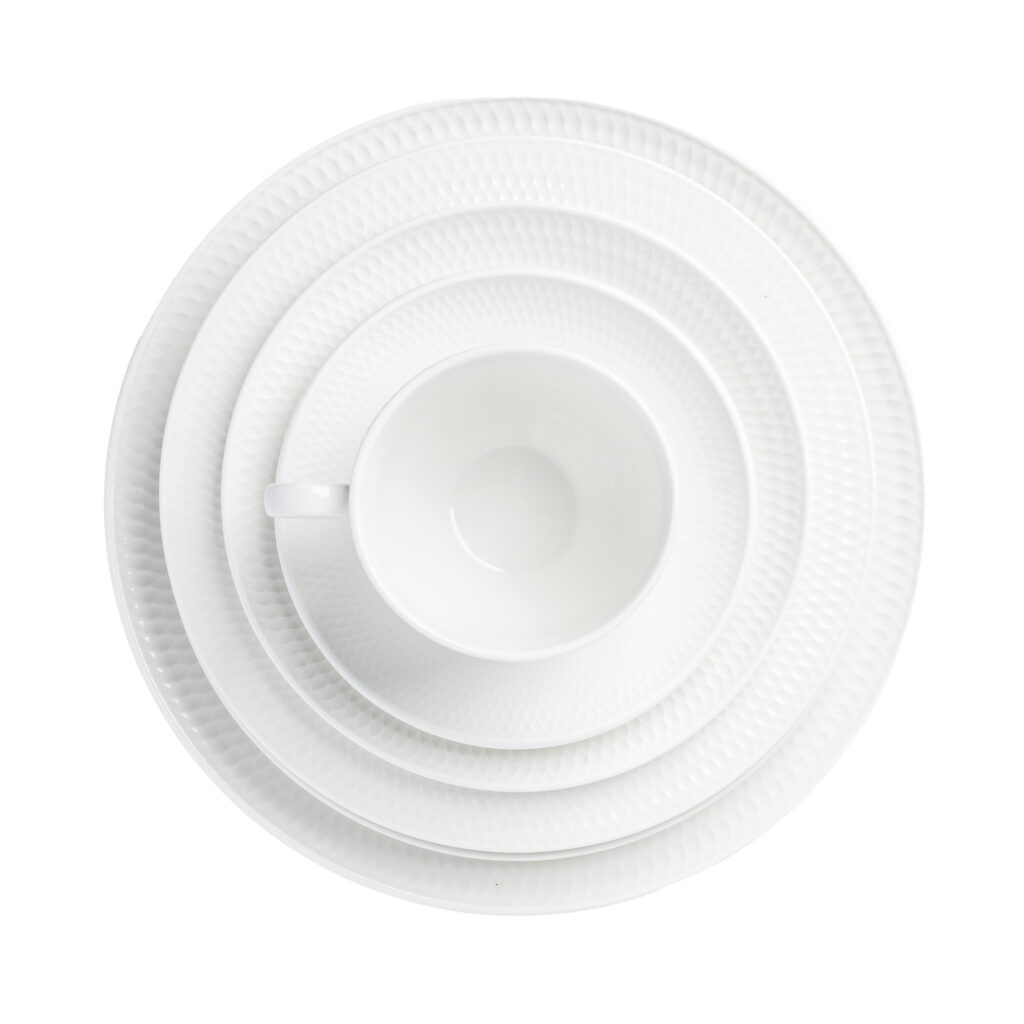 Kosher Dairy Honeycomb Soup Plate 9