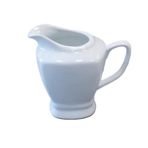 Square White Creamer 3.5