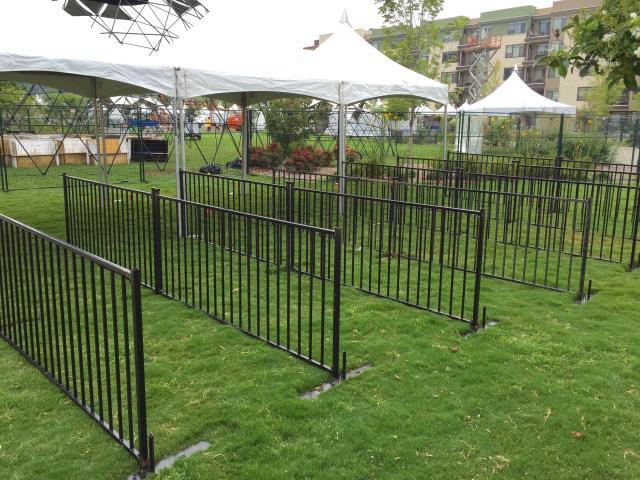 VIP Black Fence 40