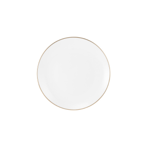 Halo Gold Coupe Dessert Plate 7.6