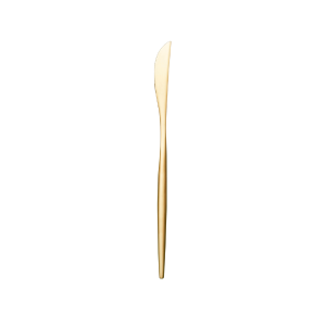 Luna Gold Dinner Knife - Element Event Solutions