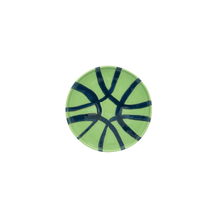 Green Amalfi Printed Side Plate 6.5