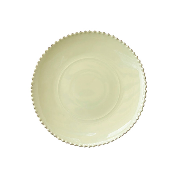 Pistachio Beaded Charger 13