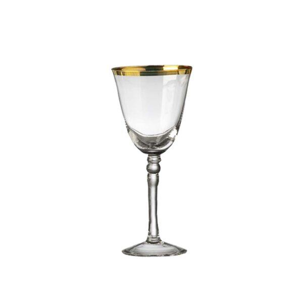 Bella Gold Wine Glass 8oz - Element Event Solutions