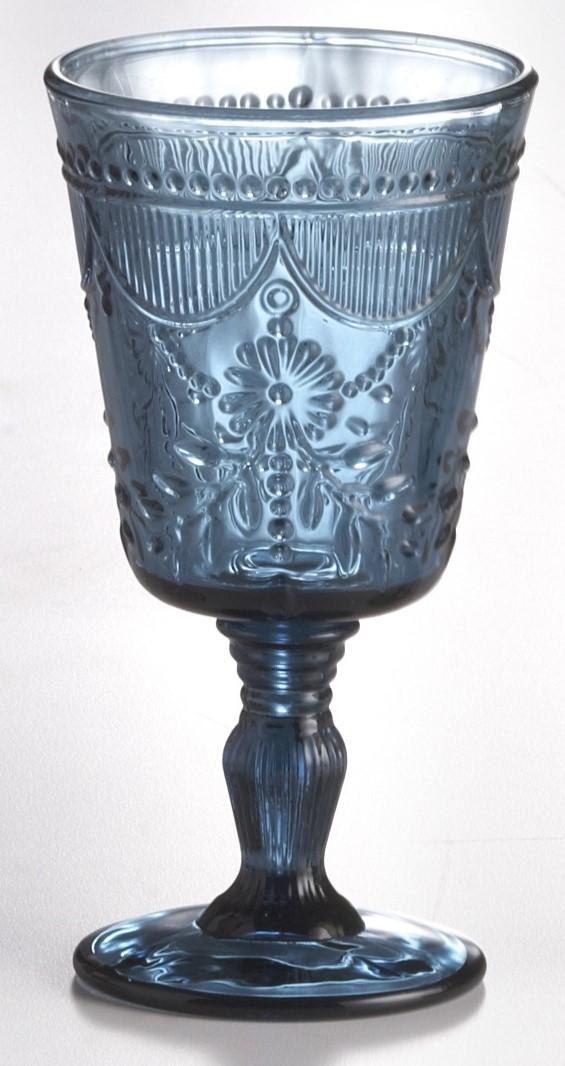 Renaissance Blue Goblet 10oz - Element Event Solutions