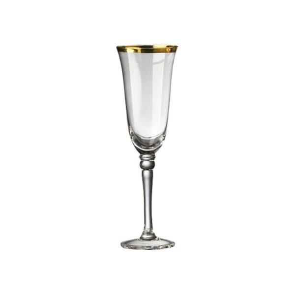 Bella Gold Champagne Flute 6oz - Element Event Solutions