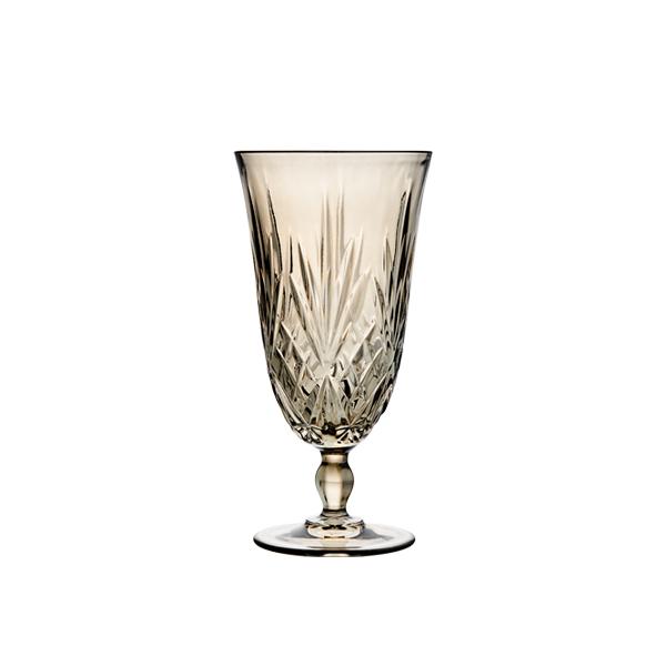 Empire Crystal Smoke Water Goblet 13.5 - Element Event Solutions