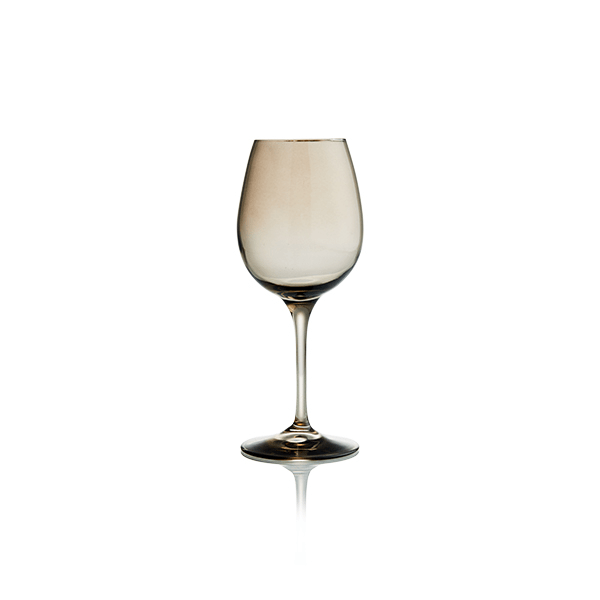 Smoke Grey Wine Glass 15.25oz - Element Event Solutions