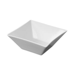 Square White Bowl 9