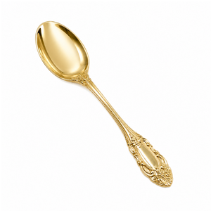 Gold 24 Karat Plated Serving Spoon - Element Event Solutions
