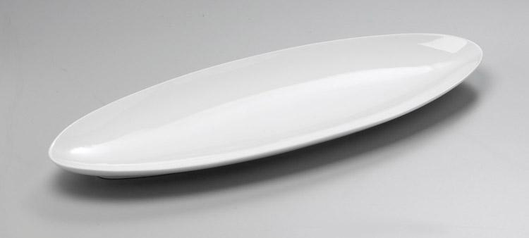 White Canoe Platter 24