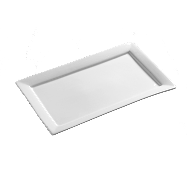 White Rectangular Platter 17