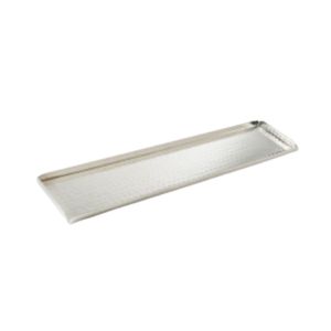 Stainless Steel Hammered Tray 4.5