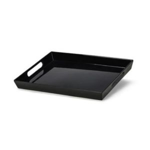 Slate Melamine Square Tray 14.5