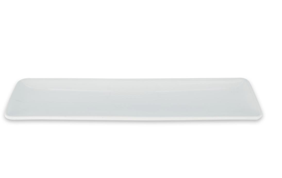 Kosher White Coupe Platter 4.5