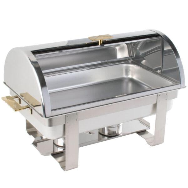 Premium Chafer with Round Roll Top 6qt - Element Event Solutions